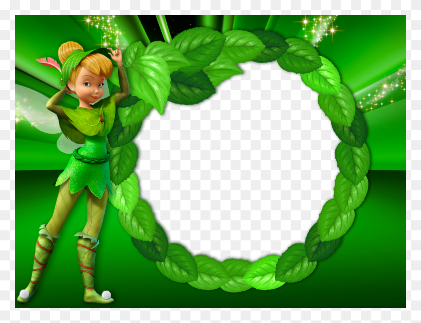 1920x1440 Tinkerbell Frame, Green, Toy, Doll HD PNG Download