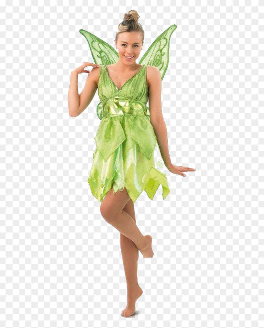 411x984 Tinkerbell High Previous World Book Day Tinkerbell, Costume, Dress, Clothing HD PNG Download