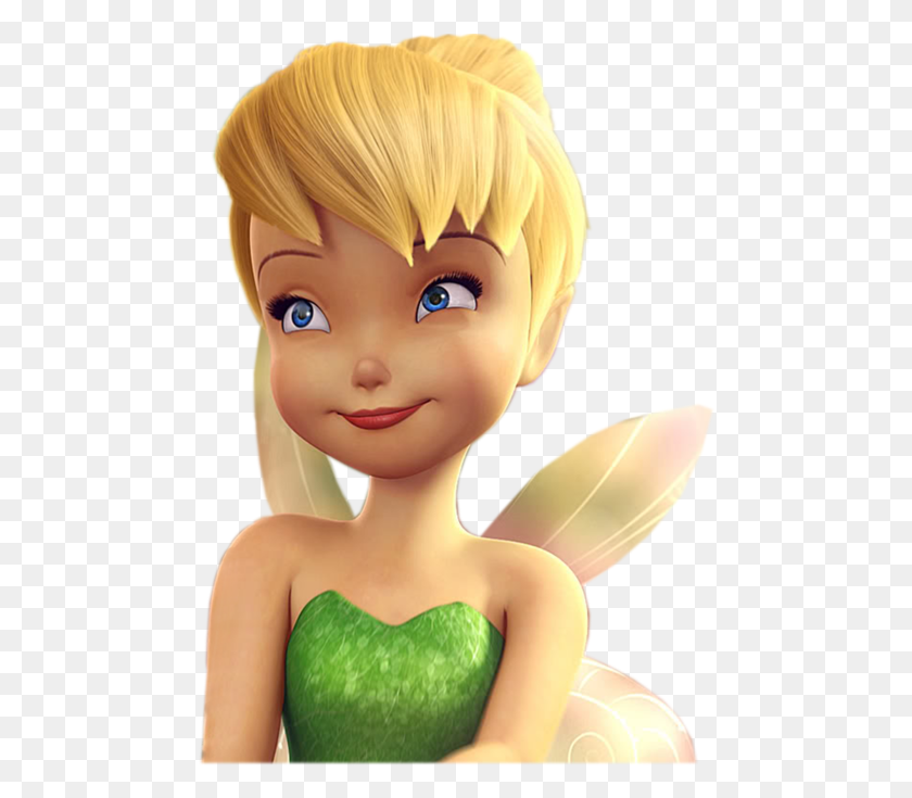 478x675 Tinkerbell Smiling, Doll, Toy, Person HD PNG Download