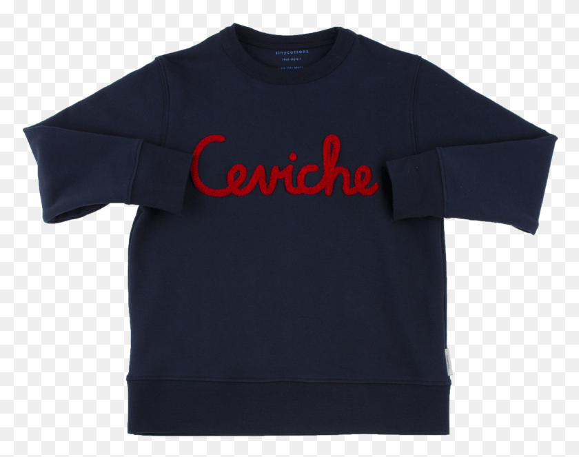 1306x1011 Tiny Cottons Ceviche Sweatshirt Active Shirt, Clothing, Apparel, Sweater HD PNG Download