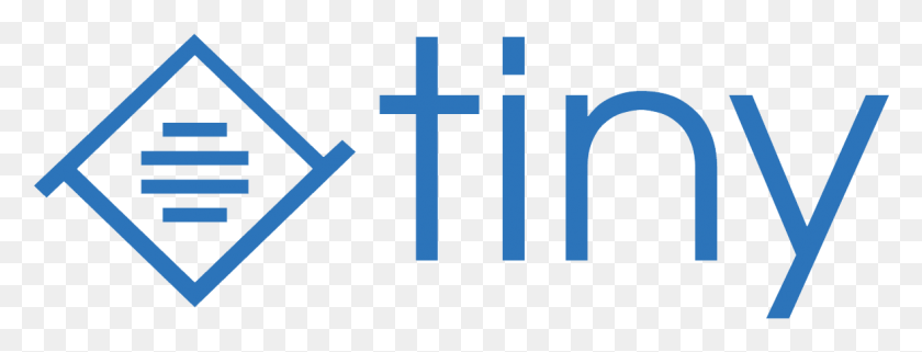 1179x395 Tiny Is The Company Behind The Text Editors You39ve Tinymce, Symbol, Cross, Logo HD PNG Download