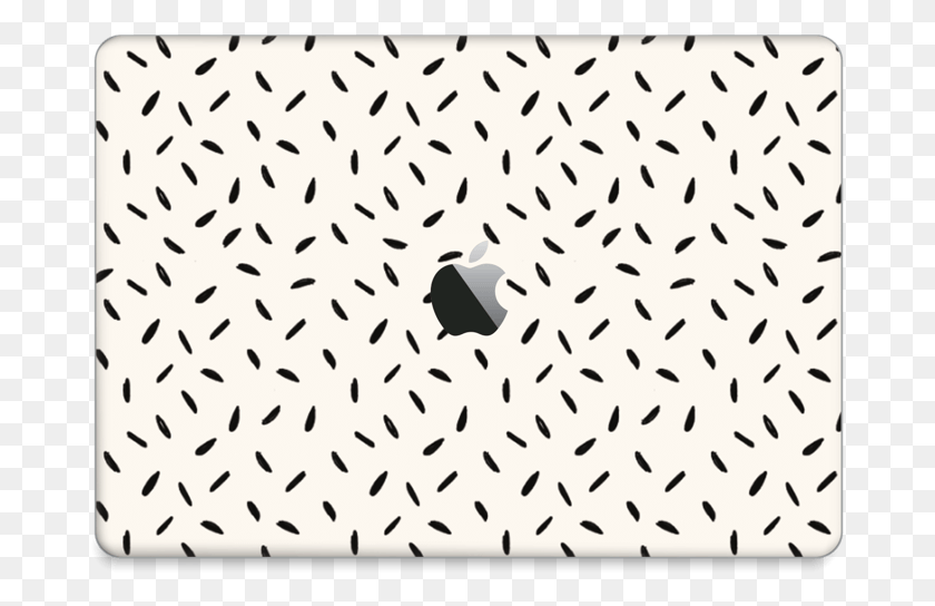 677x484 Descargar Tiny Seeds Skin Macbook Pro 13 2016 Ilustración, Textura, Alfombra, Blanco Hd Png