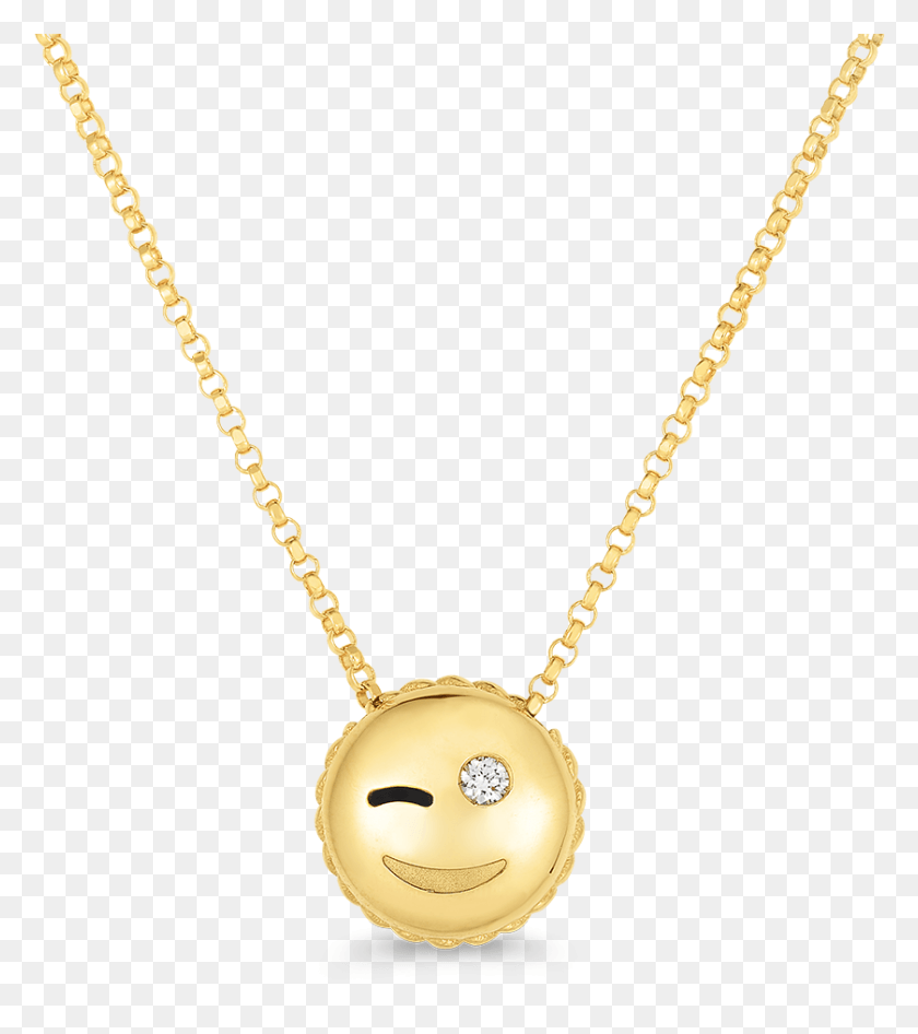 839x954 Tiny Treasures Wink Emoji Pendant With Diamonds Charles Horner Pendant Price, Accessories, Accessory, Jewelry HD PNG Download