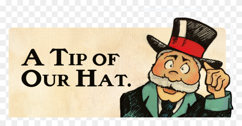 800x390 Tip Hat Graphic Art Tip Our Hats, Clothing, Apparel, Poster HD PNG Download
