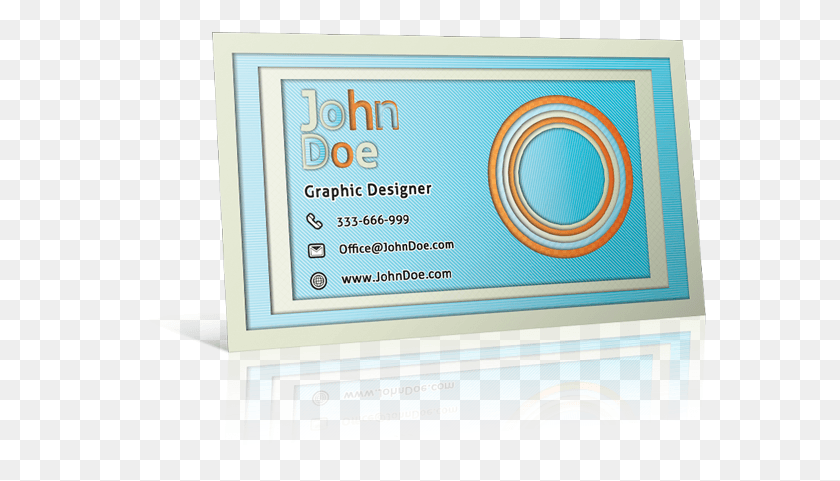 573x421 Tips And Tricks For Creating Stunning Business Cards Circle, Text, Paper, Interior Design HD PNG Download