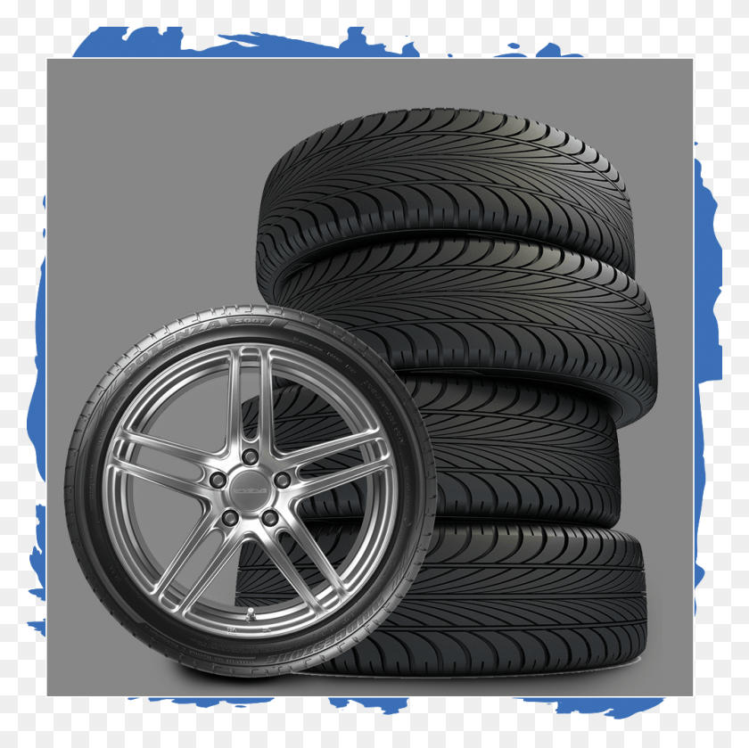 1000x1000 Tire Stack Tire And Wheel, Car Wheel, Machine, Alloy Wheel HD PNG Download