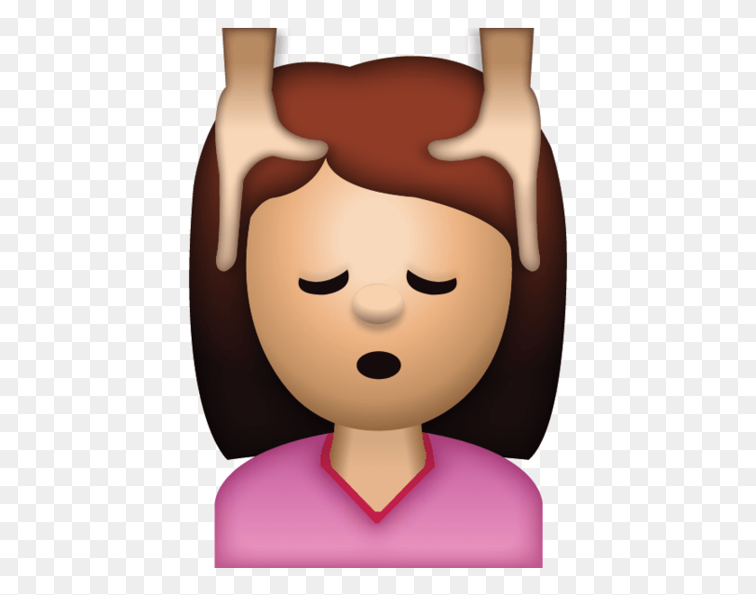 423x601 Tired Girl Emoji Massage Emoji, Head, Face, Plant HD PNG Download