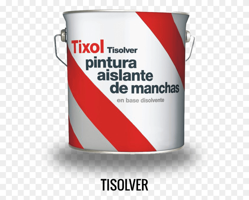 587x614 Tisolver Tixol Mtm Tixol Agua Mate, Контейнер Для Краски, Олово, Банка Hd Png Скачать