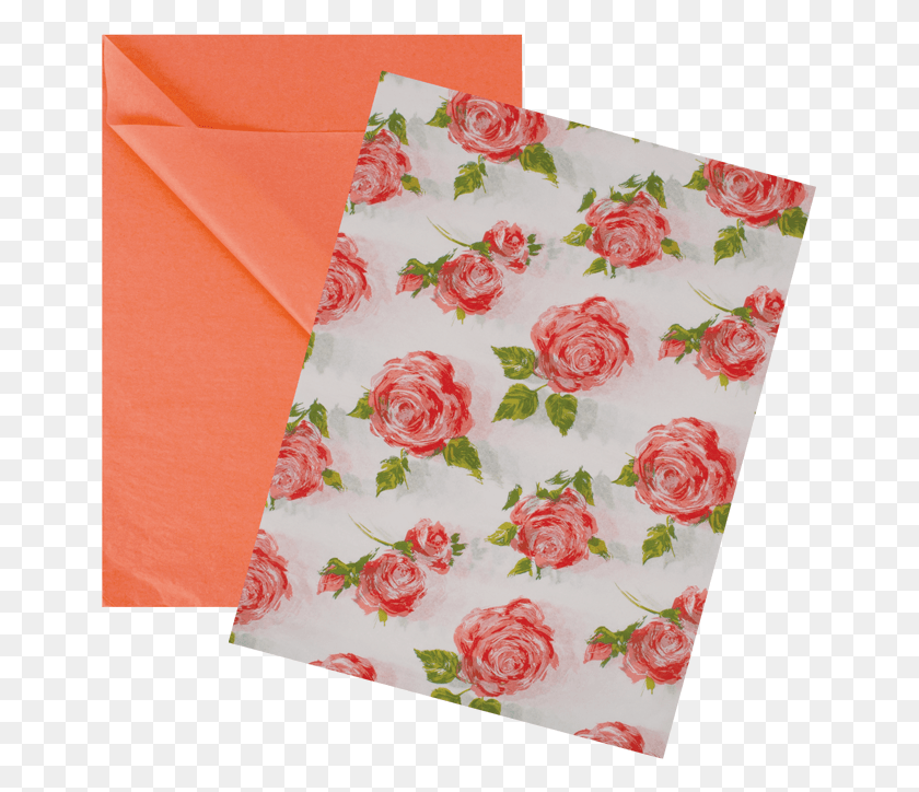 655x664 Tissue Paper Wholesale Floral Wax Tissue, Towel, Paper Towel, Envelope HD PNG Download