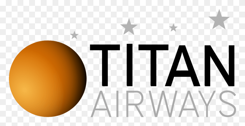 1265x604 Titan Airways Logo, Symbol, Astronomy, Outdoors HD PNG Download