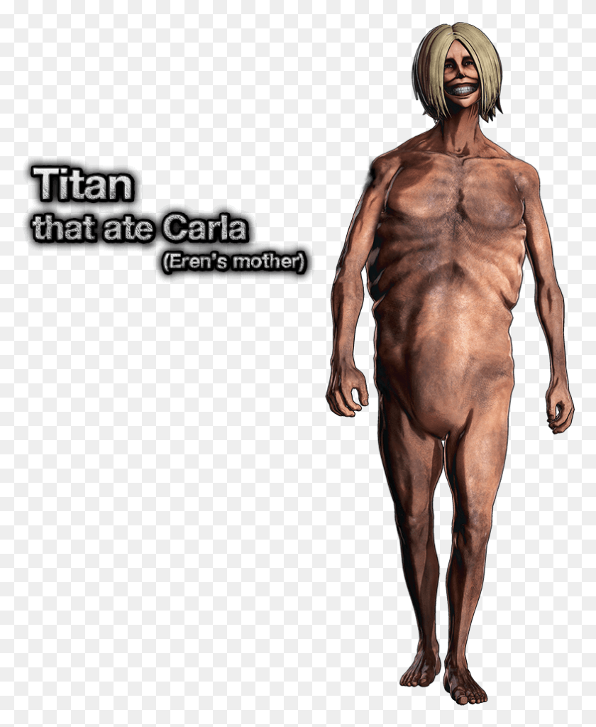 785x971 Титан Карла И Титан Эрен, Человек, Человек, Инопланетянин Hd Png Скачать