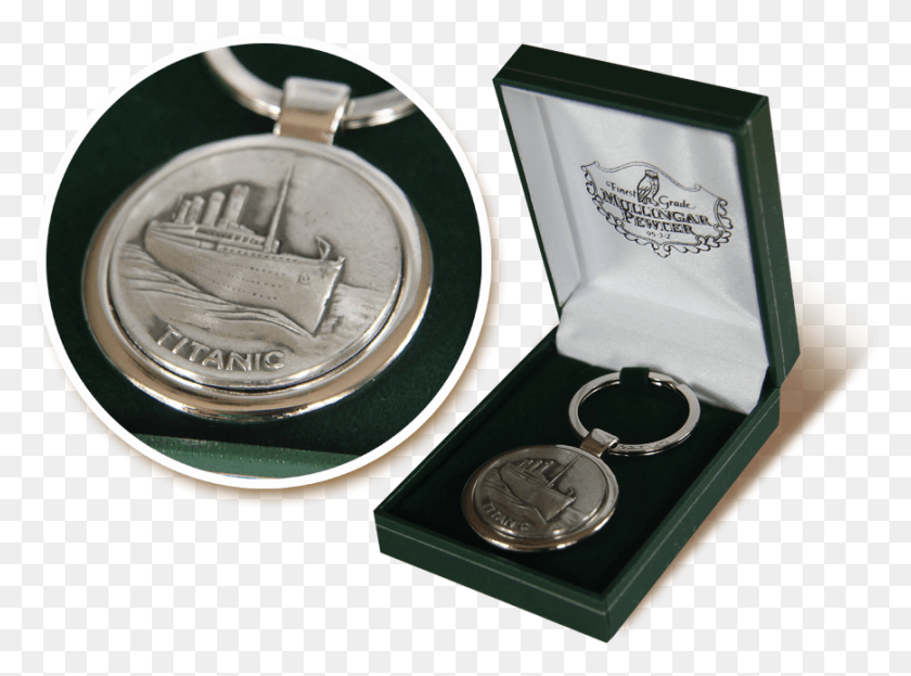870x628 Titanic Key Chain Locket, Silver, Money, Coin HD PNG Download