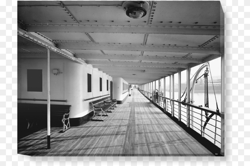 729x556 Titanic Promenade Deck, Architecture, Water, Indoors, Waterfront Transparent PNG