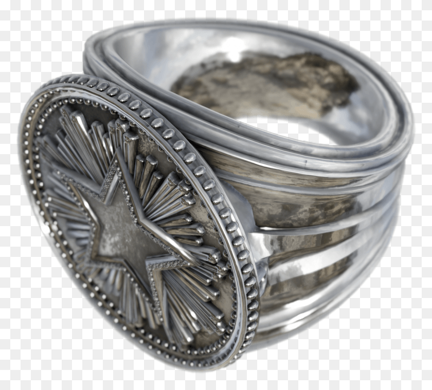 1090x977 Titanium Ring, Silver, Accessories, Accessory HD PNG Download