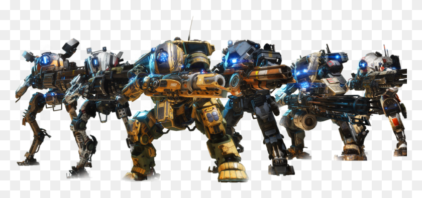 1025x441 Titans, Toy, Robot, Apidae HD PNG Download