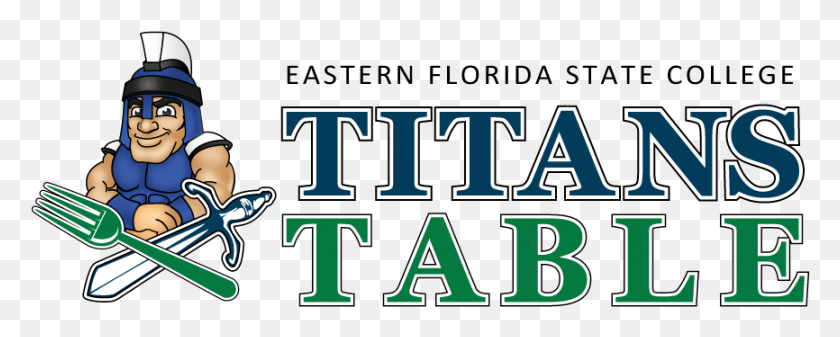 866x308 Titans Table Logo Cartoon, Text, Label, Person HD PNG Download