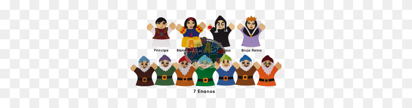 311x160 Titeres De Blancanieves, Person, Human, People HD PNG Download