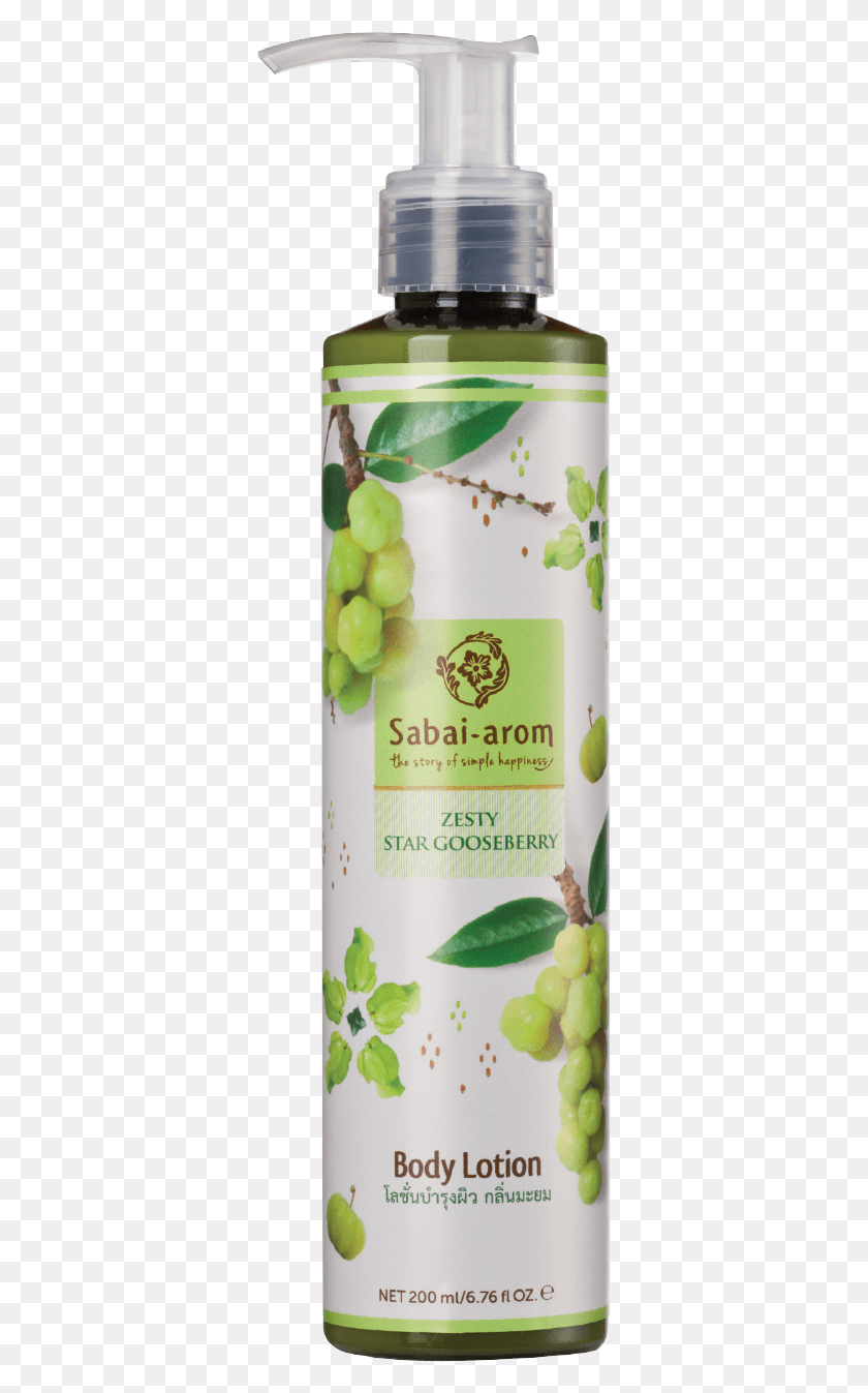 343x1287 Title Gt Zesty Star Gooseberrybody Lotion Body Lotion Liquid Hand Soap, Plant, Grapes, Fruit HD PNG Download