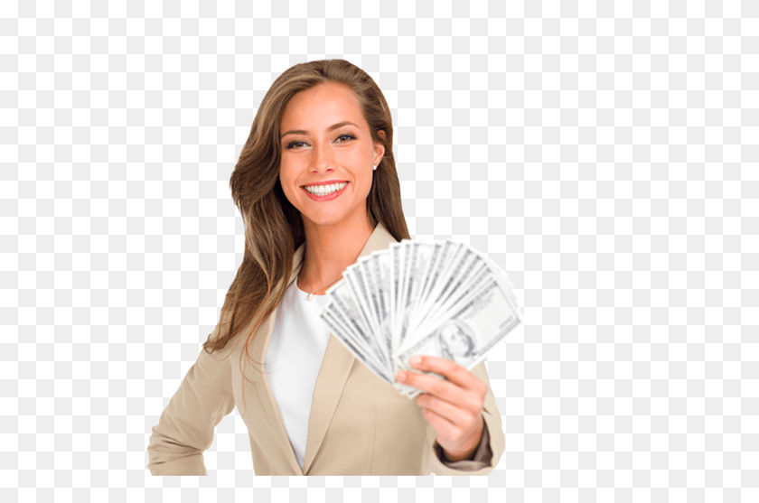 519x497 Title Loans With Titlebucks Cash Loans, Female, Person, Human HD PNG Download