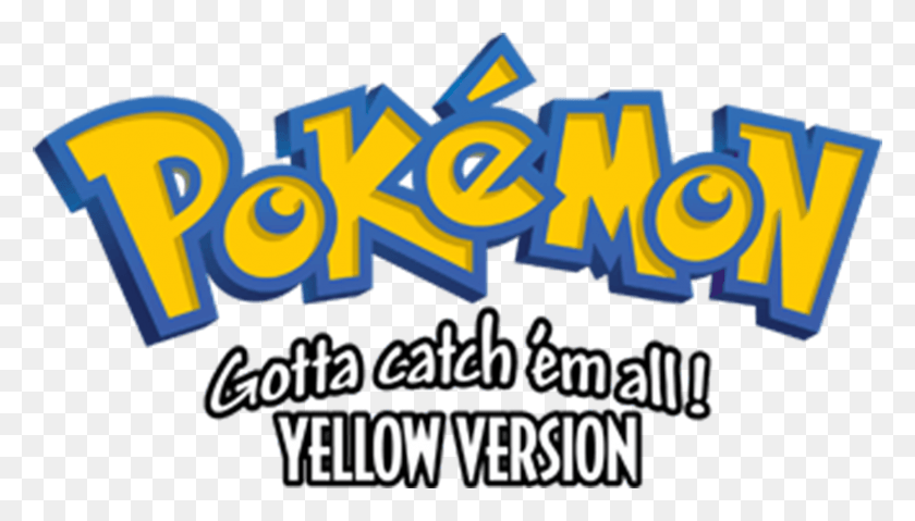 1727x929 Титульный Экран С Именем Pokemon Yellow Version Логотип Pokemon Esmeralda, Текст, Плакат, Реклама Hd Png Скачать