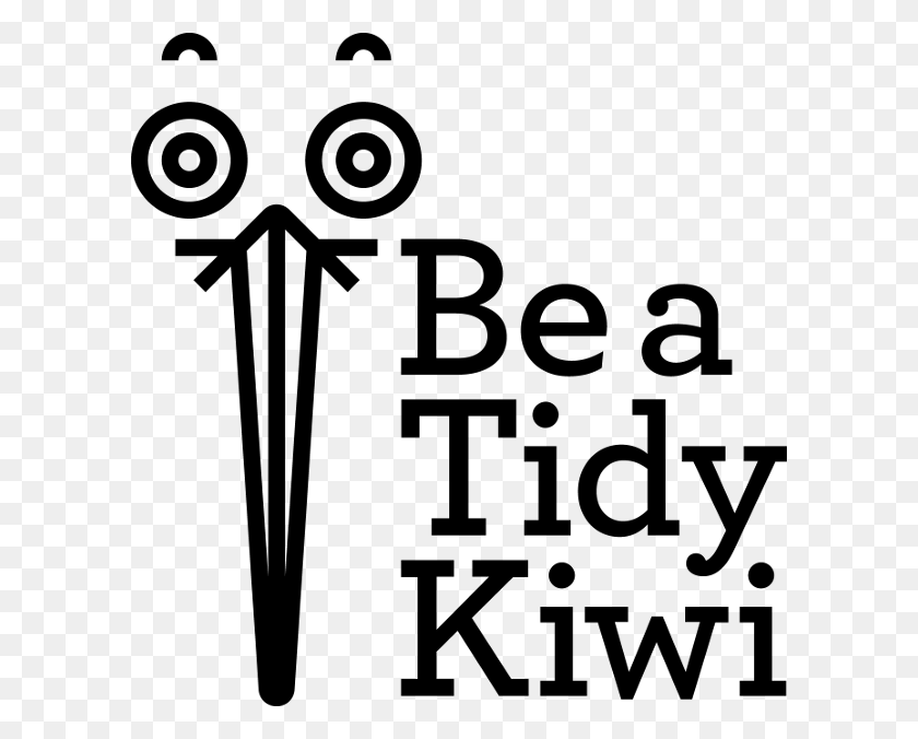 600x616 Tk Beatidykiwi Logo Blk Tidy Kiwi, Gray, World Of Warcraft HD PNG Download
