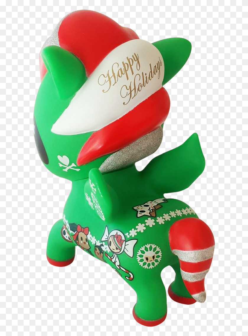 617x1075 Tkdk Christmas 2016 Unicorno Tokidoki Unicorno Holiday 2016, Inflatable, Food, Cake HD PNG Download