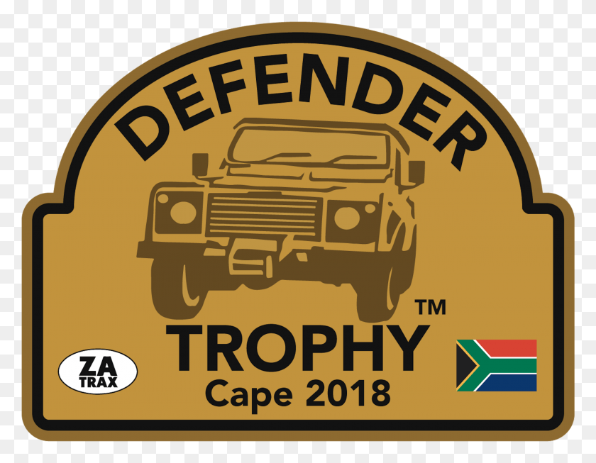 2580x1964 Descargar Png Tm Cape Defender Trophy 2018 Big Land Rover Defender Logo, Texto, Símbolo, Marca Registrada Hd Png