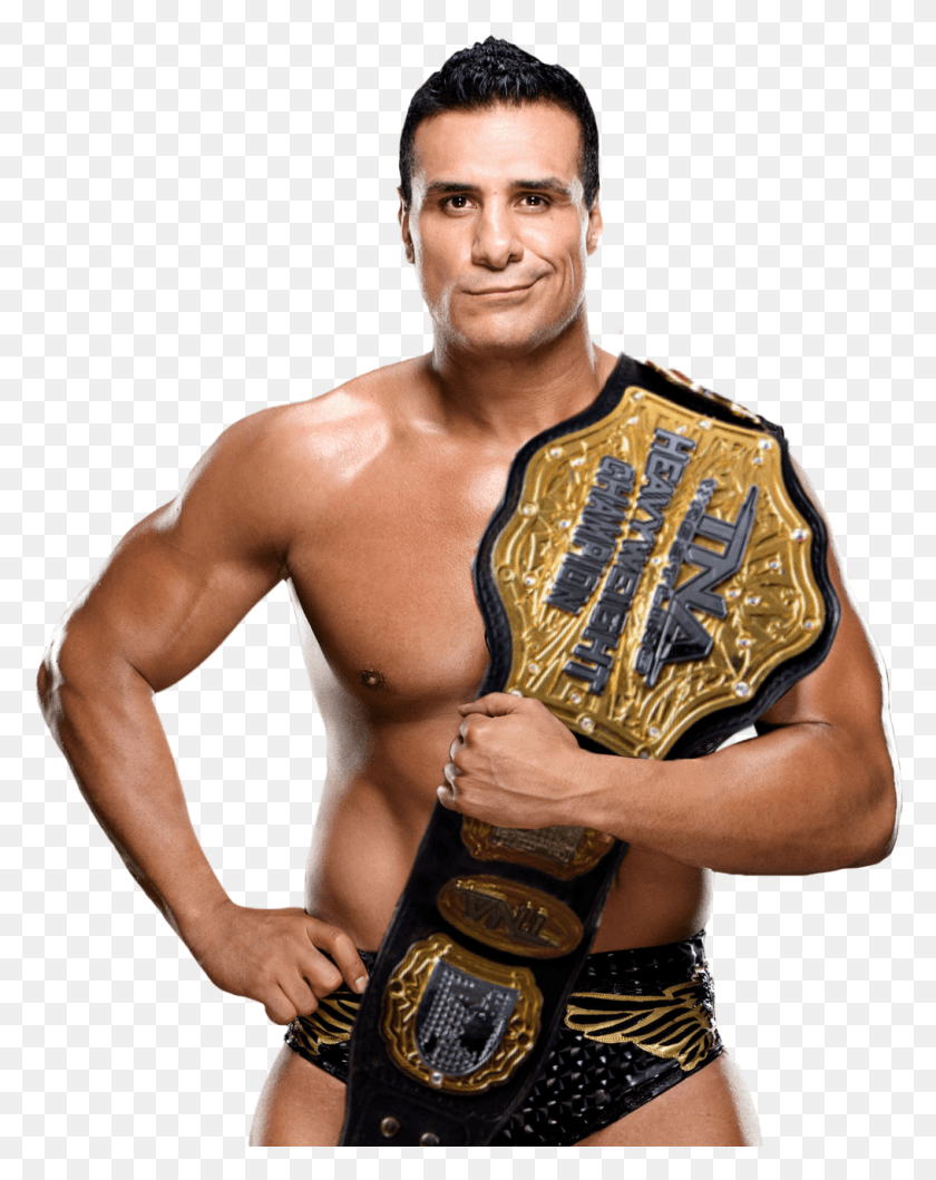 1015x1300 Tna World Heavyweight Champion Alberto El Patron Tna World Heavyweight Championship 2017, Person, Human, Sport HD PNG Download