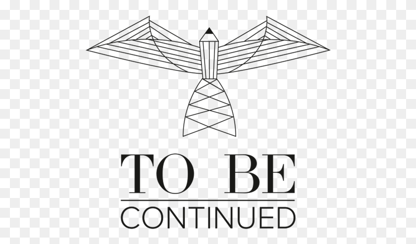 497x433 To Be Continued Is More About Expressing Something Line Art, Symbol, Text, Label HD PNG Download