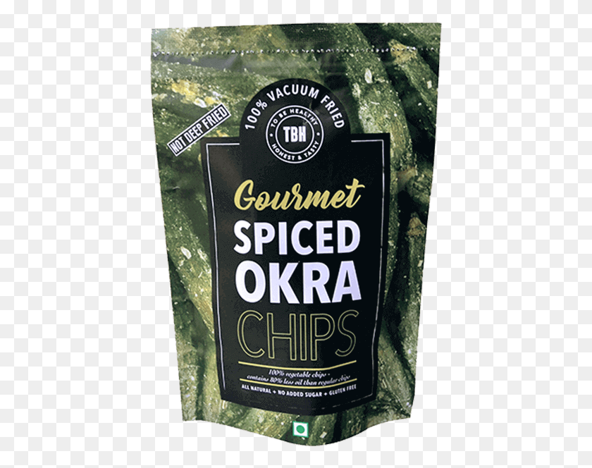 415x604 To Be Healthy Mint Spiced Okra Chips Seaway Trail, Plant, Bottle, Beverage HD PNG Download