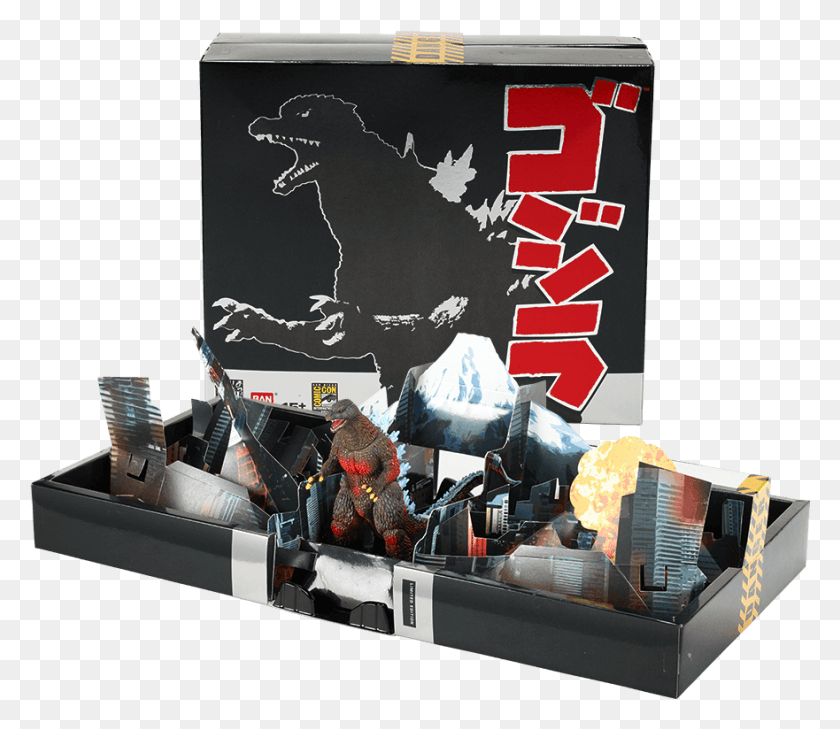 881x756 To Celebrate The 60th Anniversary Of The Most Iconic Godzilla Limited Collector39s Edition, Person, Human, Poster HD PNG Download