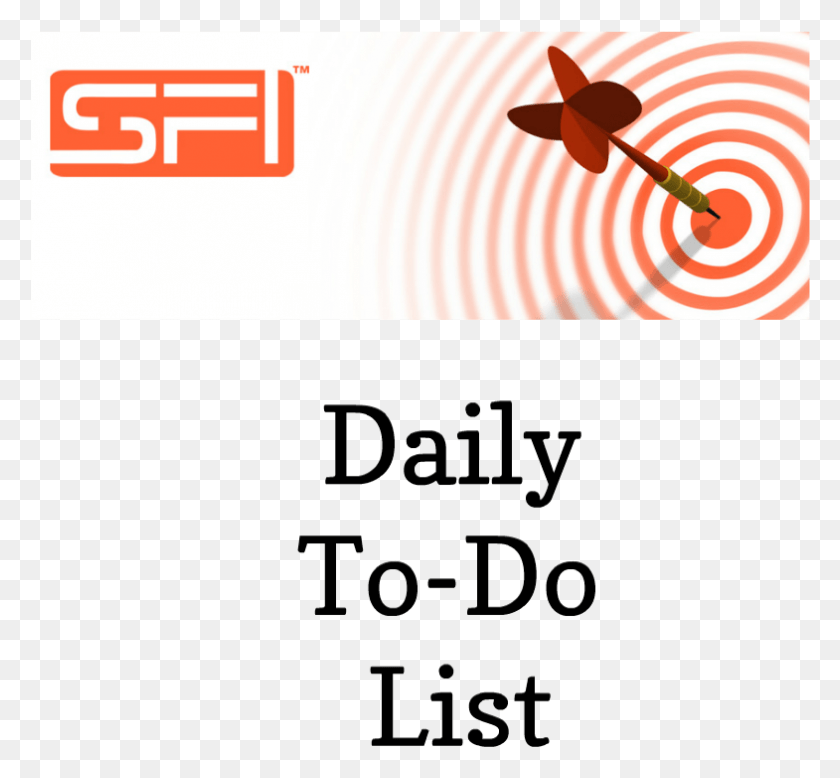 785x723 To Do List Guide Sfi Affiliate, Darts, Game, Sport Descargar Hd Png