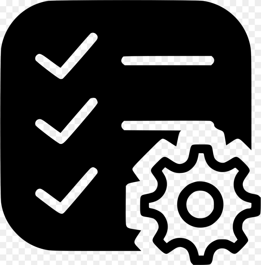 To Do List Settings Web Api Development Icon, Machine, Gear, Wheel Clipart PNG