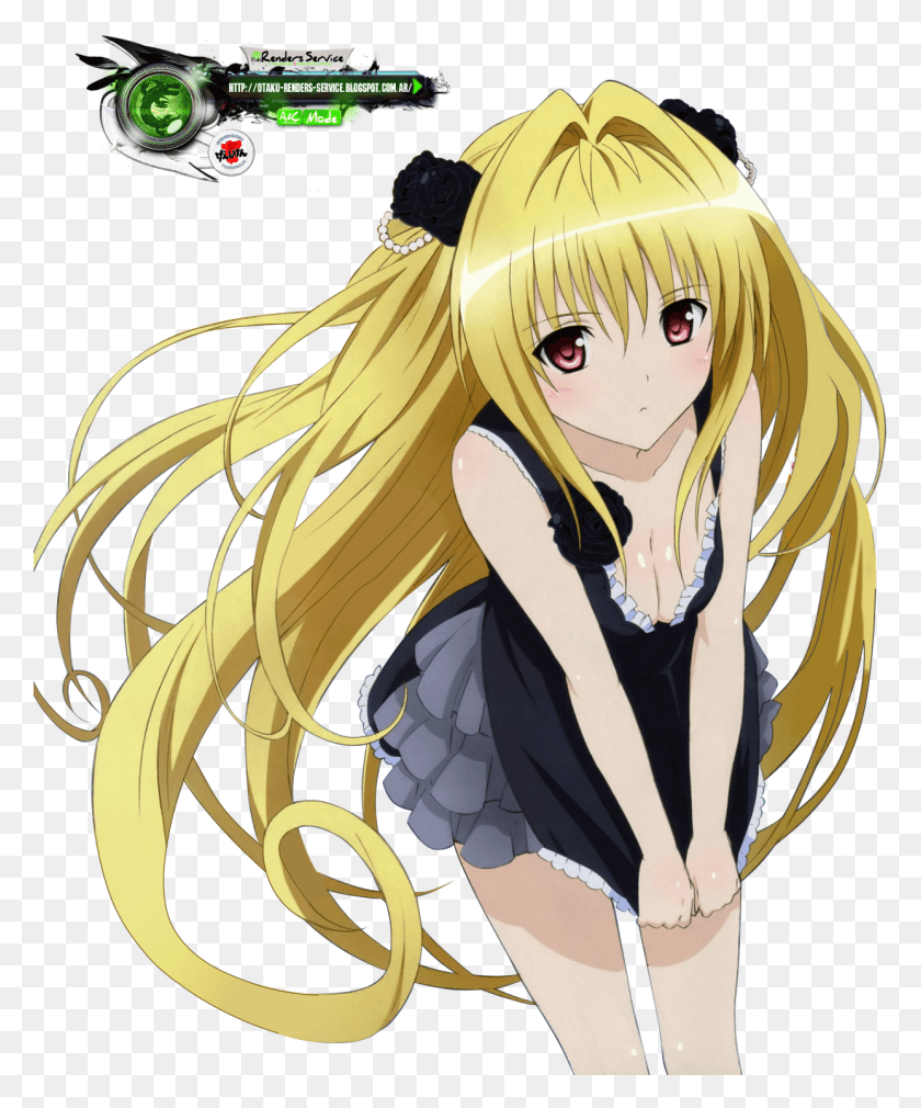 1242x1514 To Love Ru Golden Darkness Kawaiii Dress Render Ors Anime To Love Ru Yami, Comics, Libro, Manga Hd Png