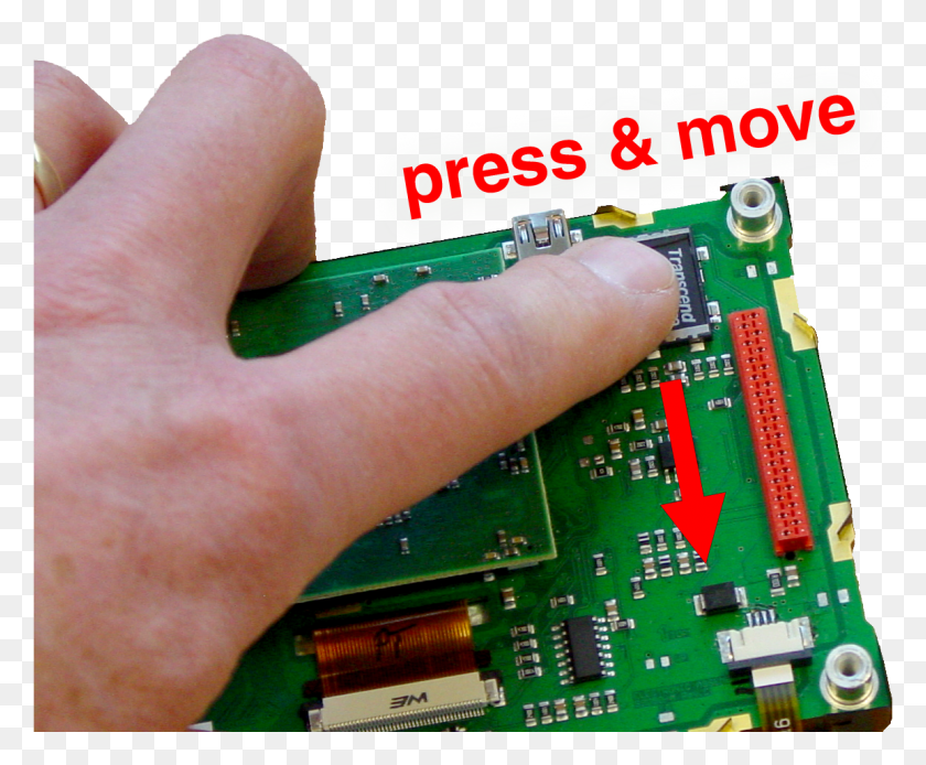 1154x938 To Safely Remove The Sd Card The Module Must Be Completely Electronic Component, Person, Human, Electronics Descargar Hd Png