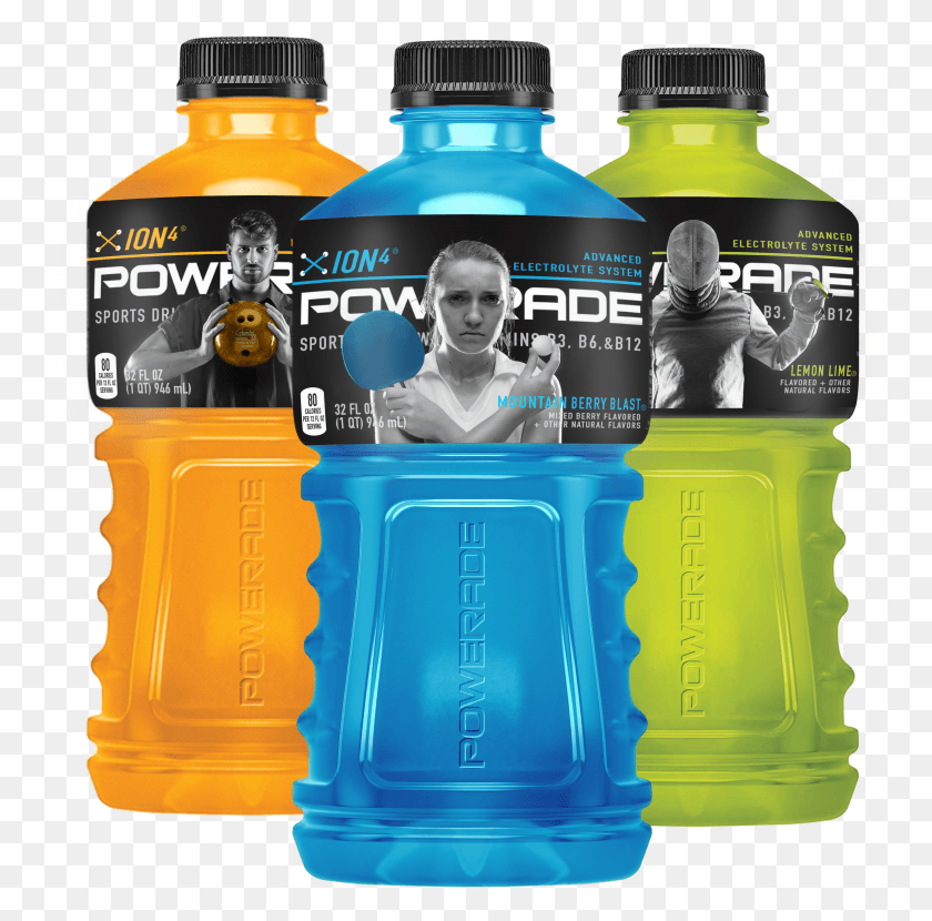 4378x4327 To Show The World That Powerade Truly Believes In What Powerade Tropical Mango HD PNG Download