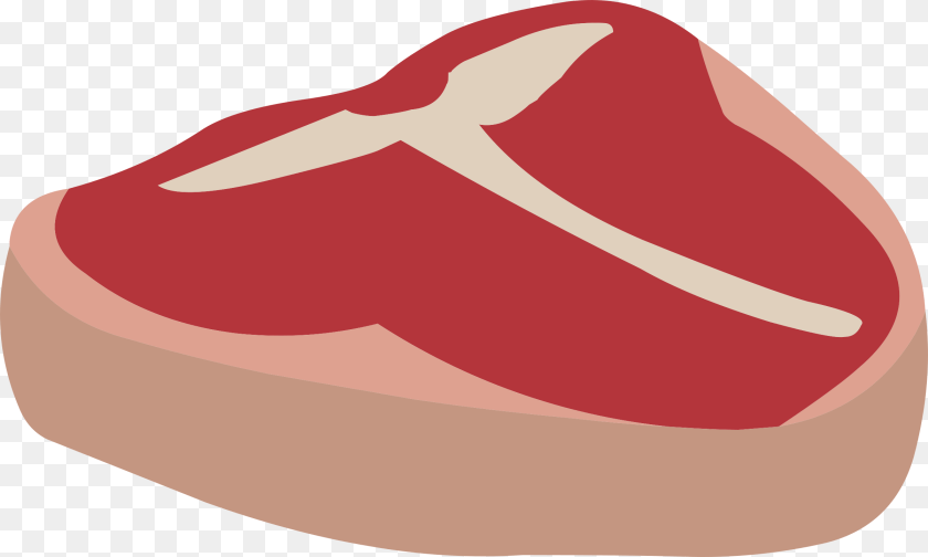 2400x1441 To Use Amp Public Domain Meat Clip Art T Bone Steak Bib, Food, Ham, Pork, Animal Transparent PNG