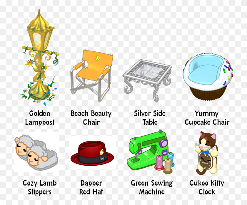 746x638 To Webkinz Golden Lamp Post, Toy, Furniture, Clothing HD PNG Download