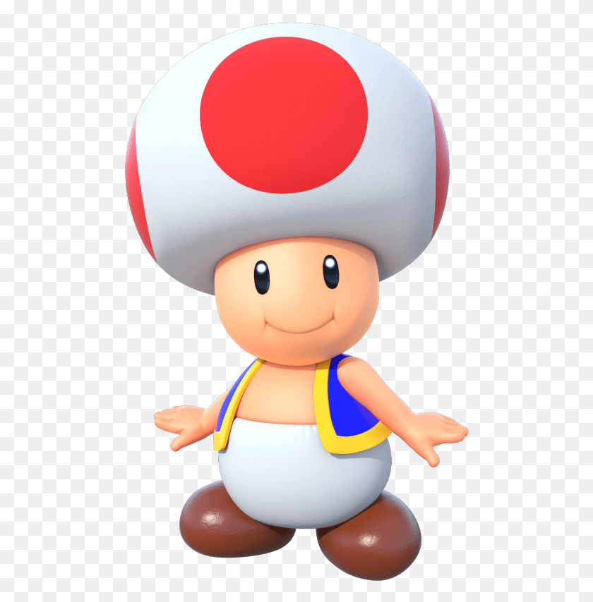 488x794 Toad Mario Toad Mario, Doll, Toy, Chef HD PNG Download