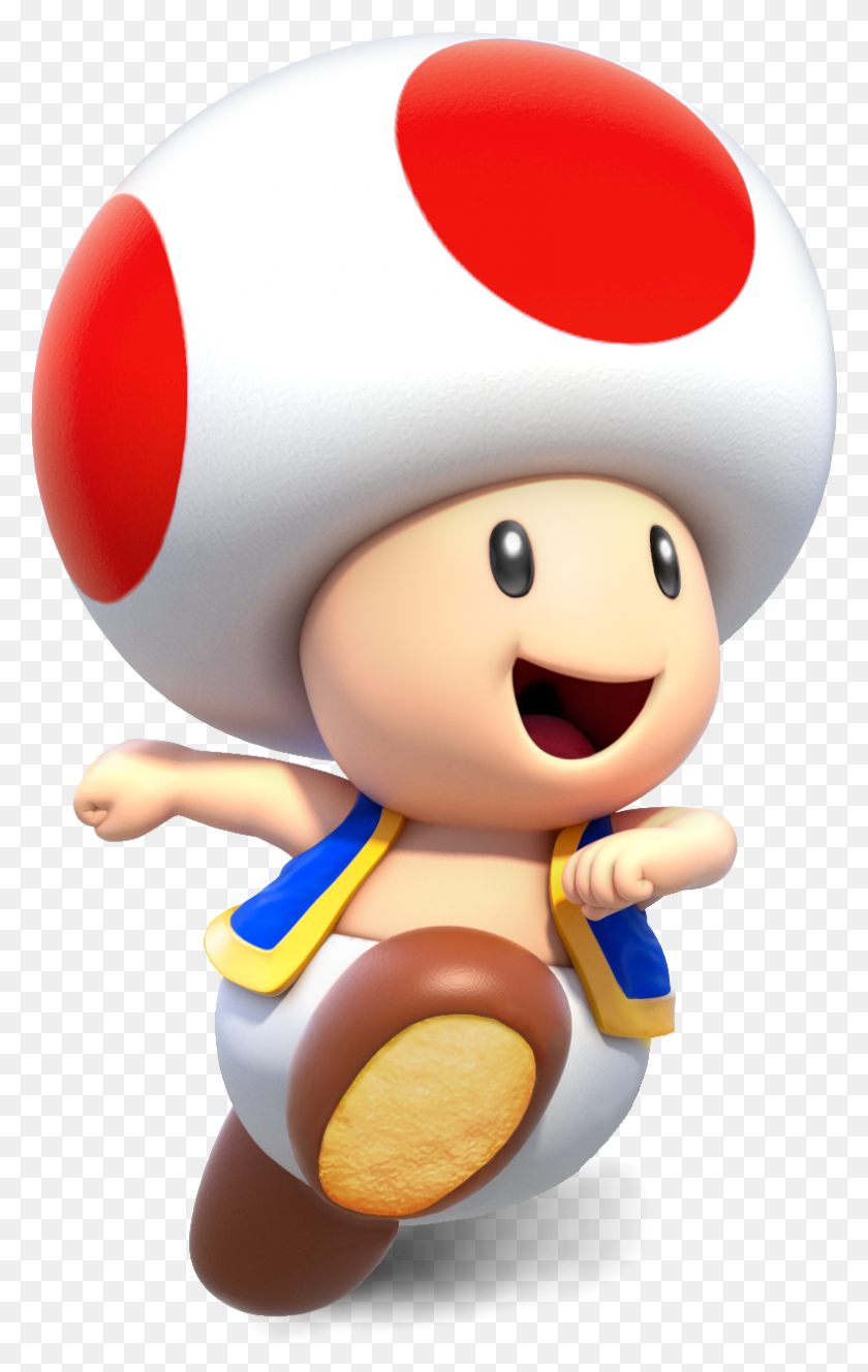 789x1283 Toad Super Mario 3D World, Toy, Doll, Figurine Hd Png