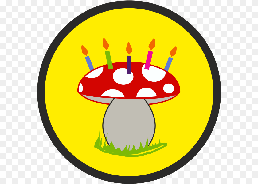 Toadstool Circle, Candle, Agaric, Fungus, Mushroom Transparent PNG