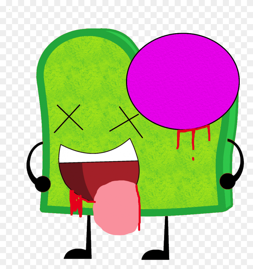 955x1021 Toast As A Zombie Vector Bouncy Ball Object Mayhem, Graphics, Text HD PNG Download