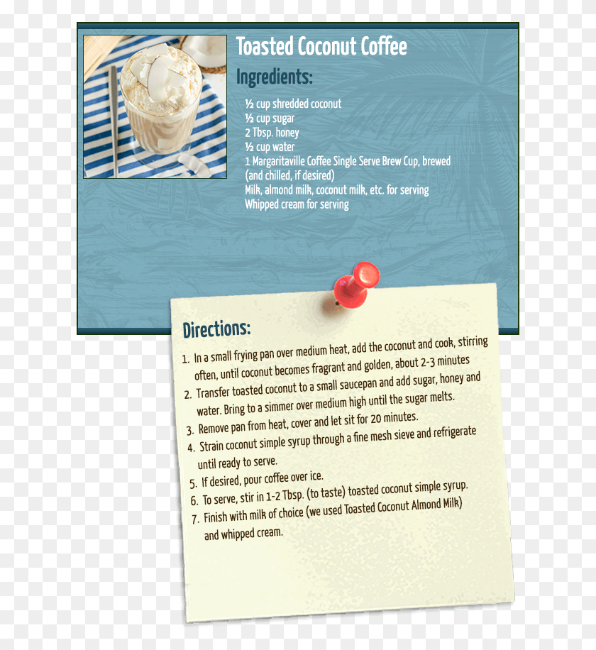 625x856 Toasted Coconut Coffee Lion Coffee Lion Toasted Coconut, Ice Cream, Cream, Dessert HD PNG Download