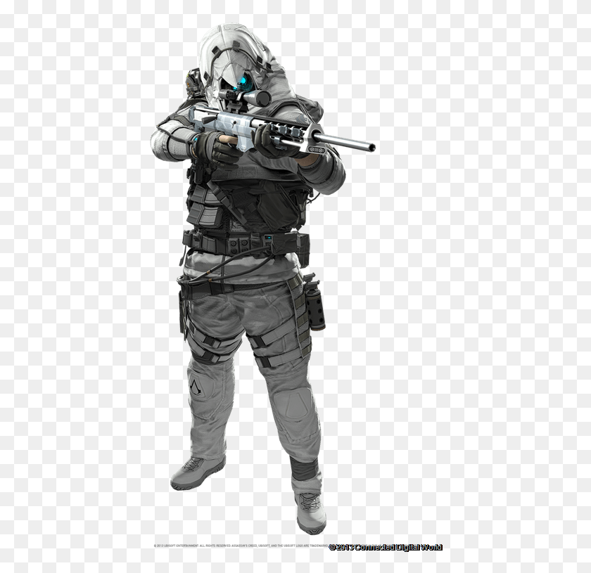 418x755 Today Ubisoft Announced The Cross Promotion Between Tom Clancy Ghost Recon Future Soldier, Person, Human, Gun HD PNG Download