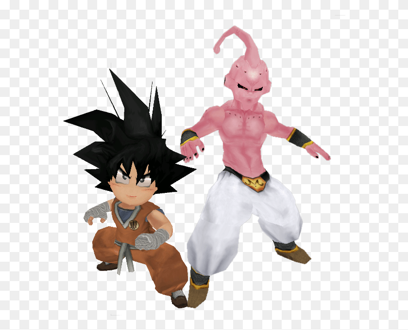 583x621 Today We Bring You Kid Goku Courtesy Of Starwaffle Cartoon, Figurine, Person, Human HD PNG Download