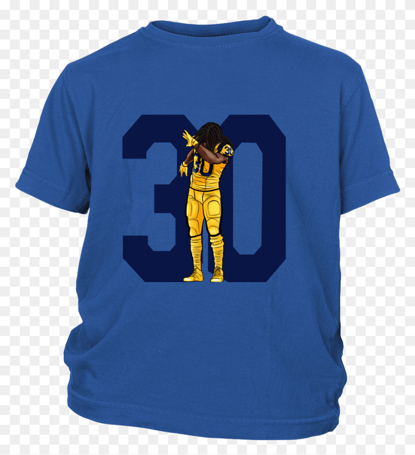906x1001 Todd Gurley, Clothing, Apparel, T-shirt HD PNG Download