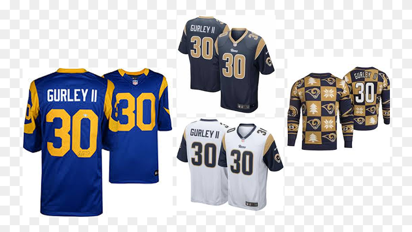 750x414 Todd Gurley Jersey Sports Jersey, Clothing, Apparel, Shirt HD PNG Download
