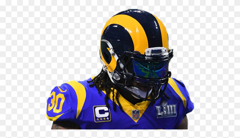 523x424 Todd Gurley Picture Todd Gurley, Ropa, Vestimenta, Casco Hd Png