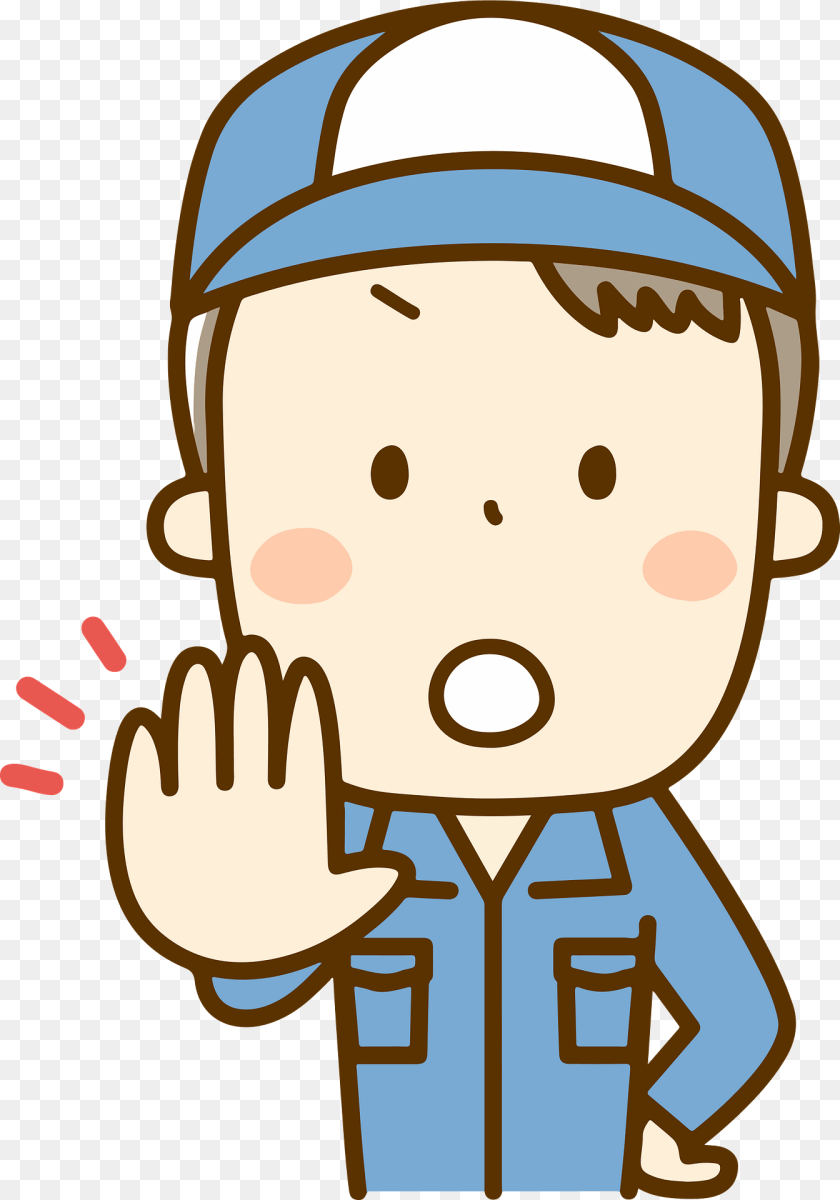 1344x1920 Todd Mechanic Man Is Motioning To Stop People, Person, Baby Clipart PNG