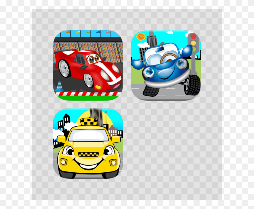 630x630 Toddler Cars Bundle Puzzles Sounds Games Amp Race Car, Car, Vehicle, Transportation HD PNG Download